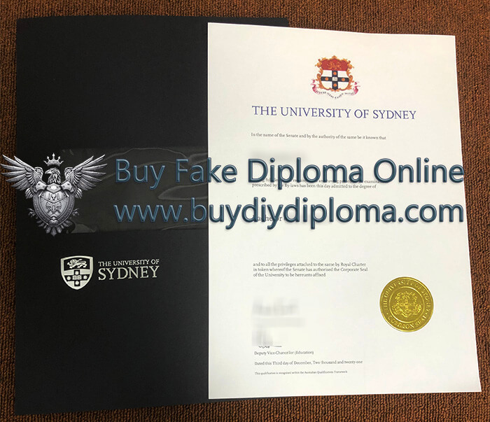 University of Sydney Credentials and Cover