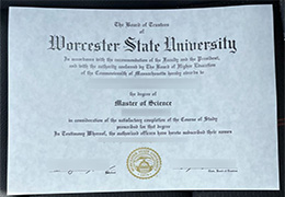 Worcester State University Credentials, WSU Qualification
