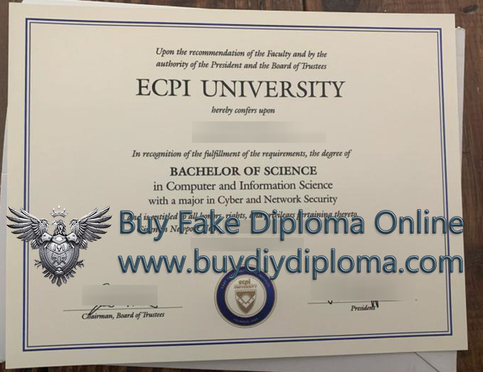 ECPI University Bachelor of Science Credentials ECPI University Bachelor of Science Credentials