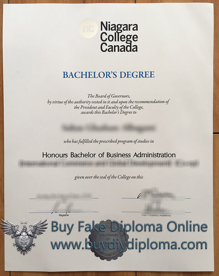 Niagara College Qualification