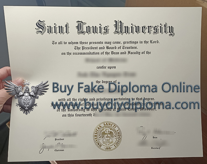 Saint Louis University Qualification, SLU Credentials