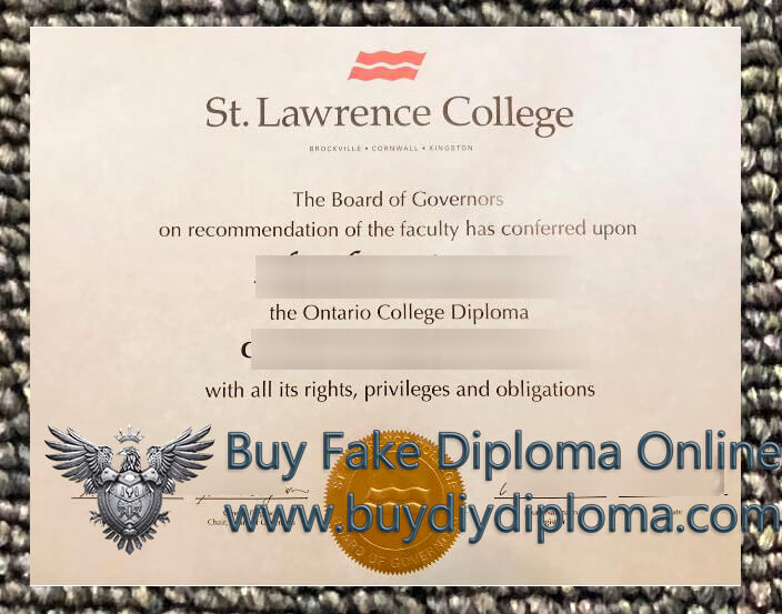 St.Lawrence College Credentials