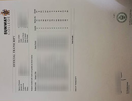 Sunway University Academic record