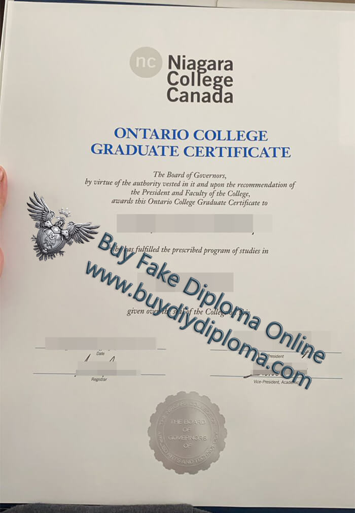 Niagara College Graduate Credentials