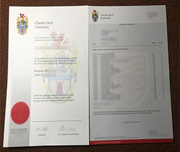 Charles Sturt University Qualification with Academic record