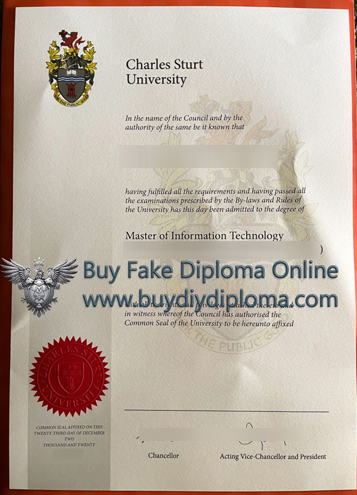 Charles Sturt University master's Qualification