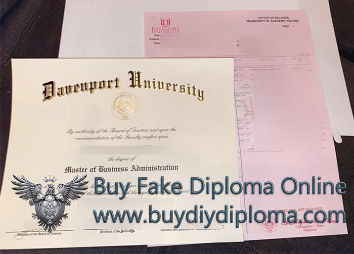 Davenport University Credentials and Academic record