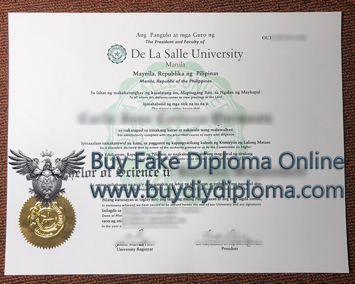 De La Salle University Credentials