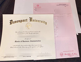 Davenport University Credentials and Academic record