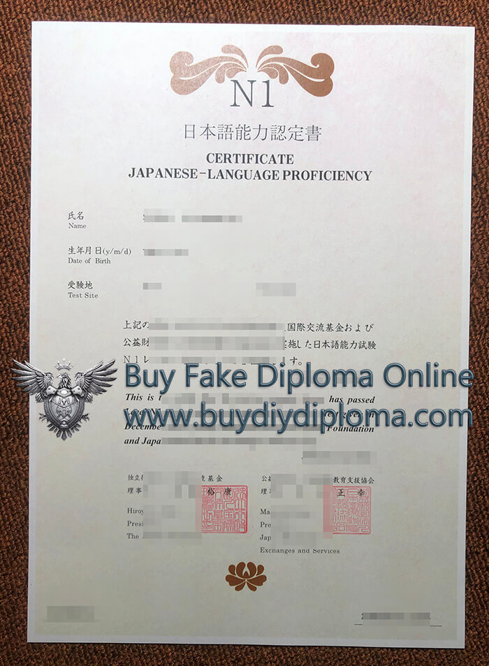 Japanese Language Proficiency Credentials