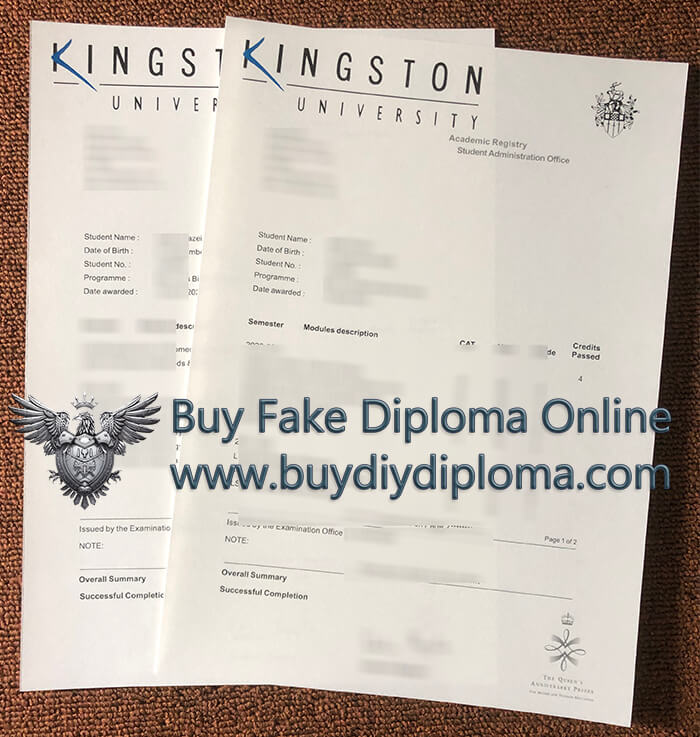 Kingston University Academic record Kingston University Academic record