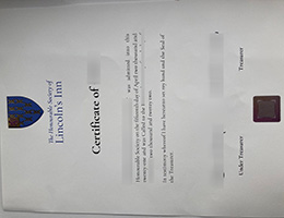 Lincoln's Inn Credentials