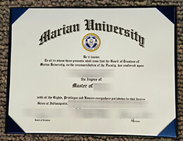Marian University Qualification
