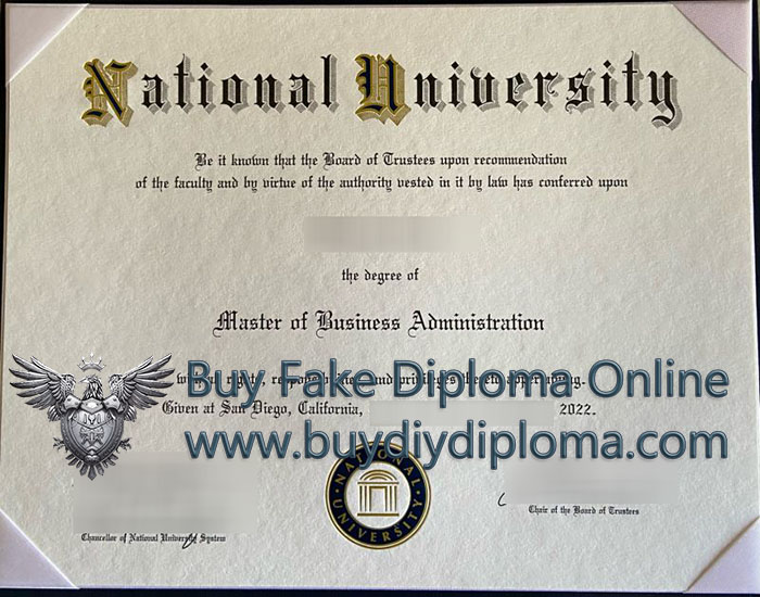 National University (California) Credentials