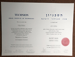 Technion – Israel Institute of Technology Qualification Credentials
