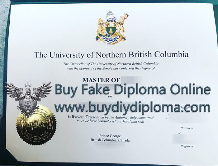 UNBC Credentials
