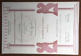 GMU Credentials ,Università Degli Studi Guglielmo Marconi Qualification