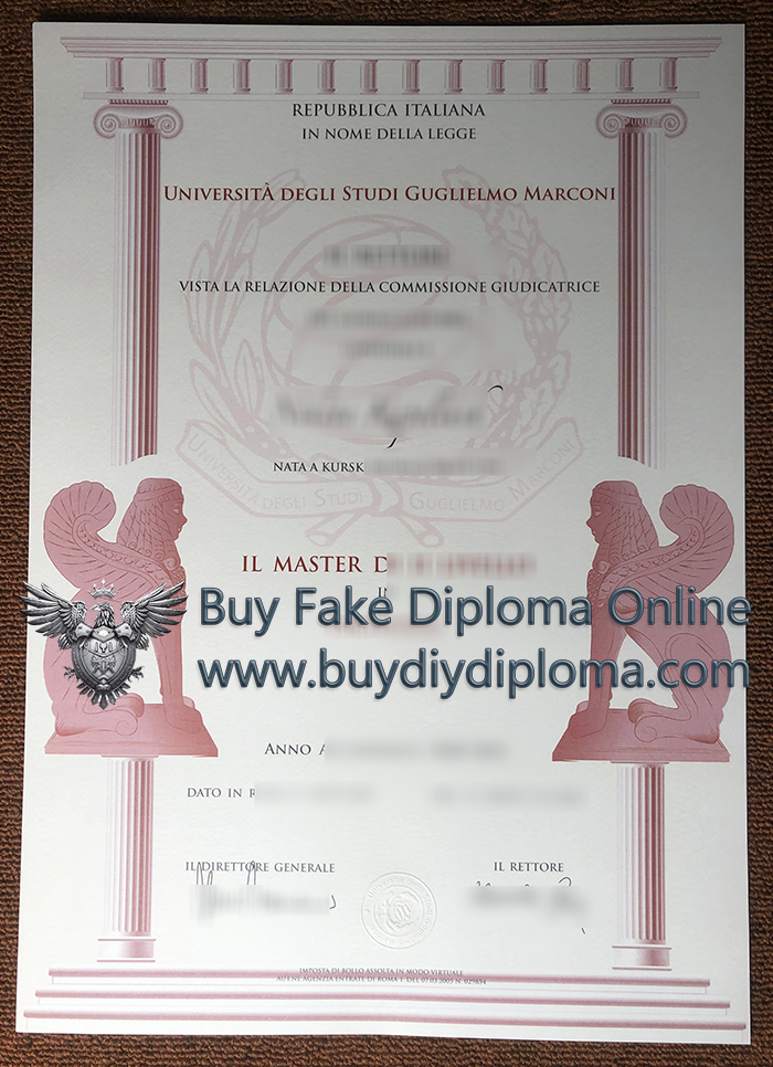 GMU Credentials, Università Degli Studi Guglielmo Marconi Qualification GMU Credentials, Università Degli Studi Guglielmo Marconi Qualification