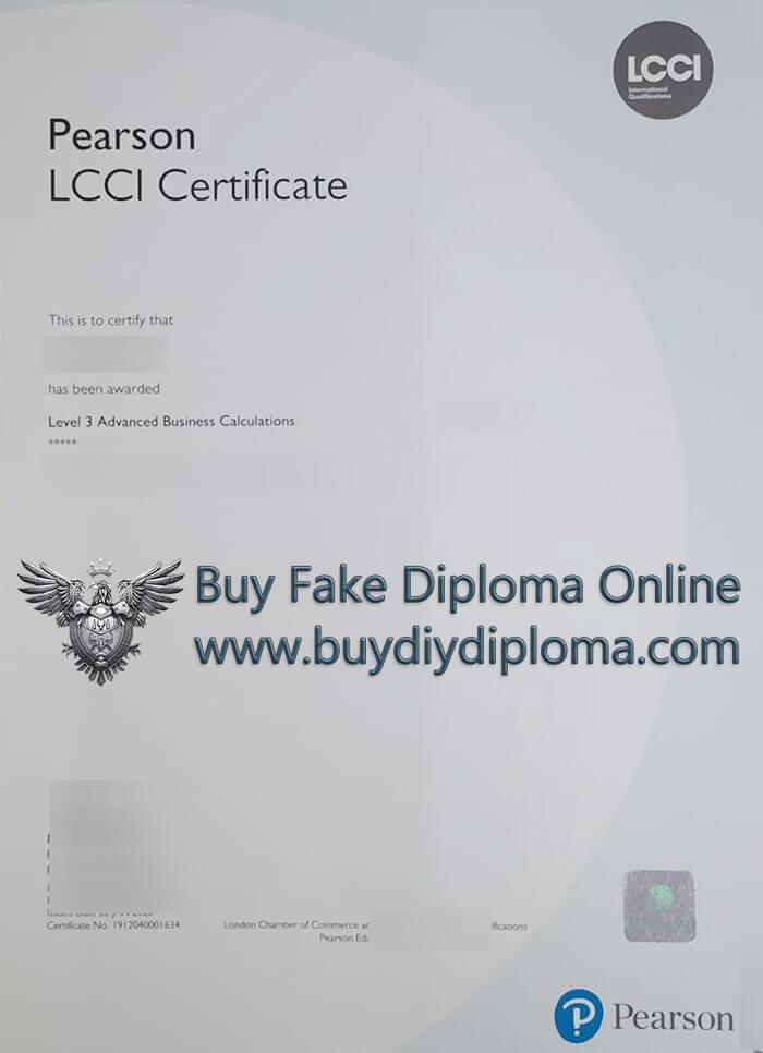 LCCI Level 3 Advanced Business Calculations Credentials