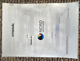 Nord University Credentials c