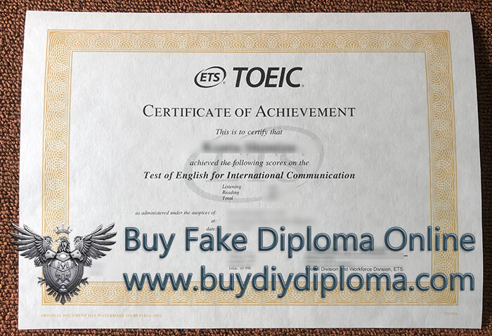 TOEIC Credentials of Achievement