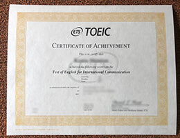 TOEIC Credentials