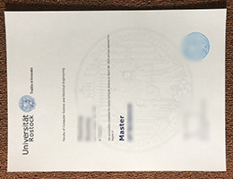 Universität Rostock Urkunde Credentials
