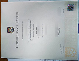 University of Exeter Qualification Credentials