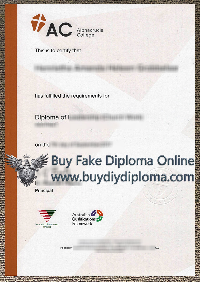 Alphacrucis College Credentials