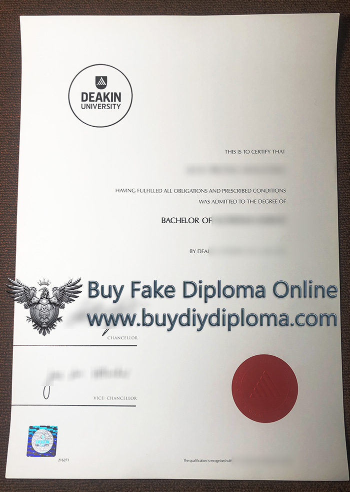 Deakin University Qualification