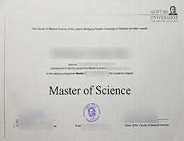 Goethe University Frankfurt Qualification