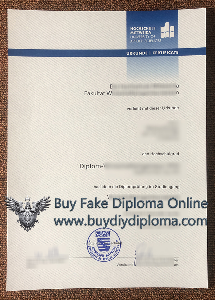 Hochschule Mittweida Urkunde Hochschule Mittweida Urkunde