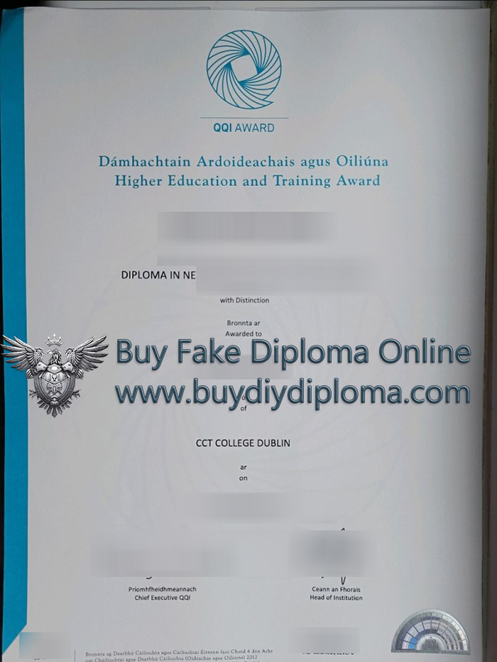 QQI Award Credentials