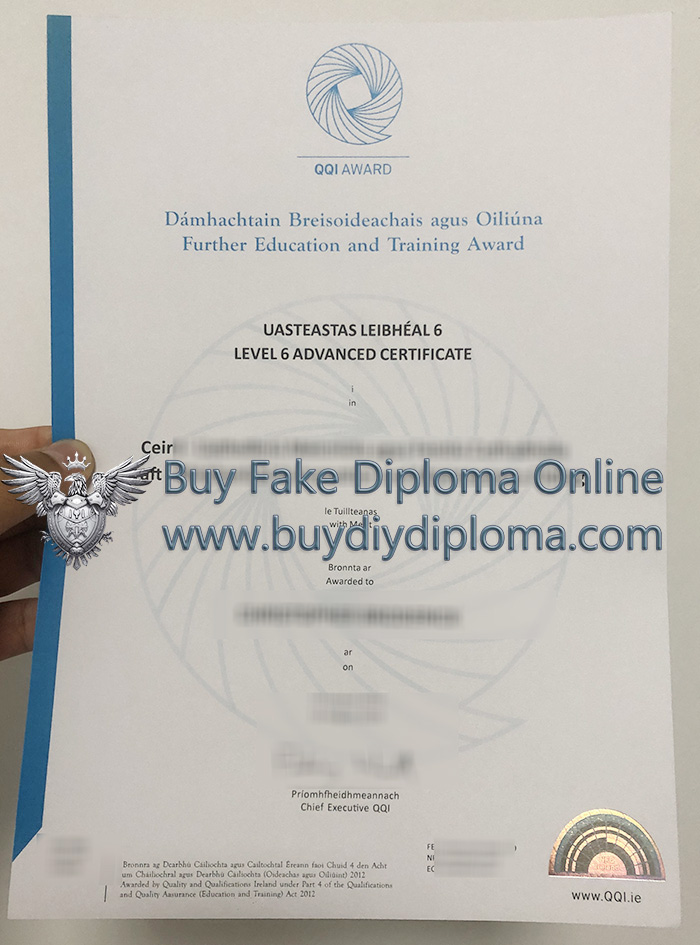 QQI LEVEL 6 Advanced Credentials