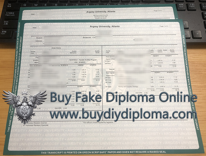 Argosy University Academic record