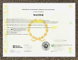 Université De Nantes Credentials Credentials