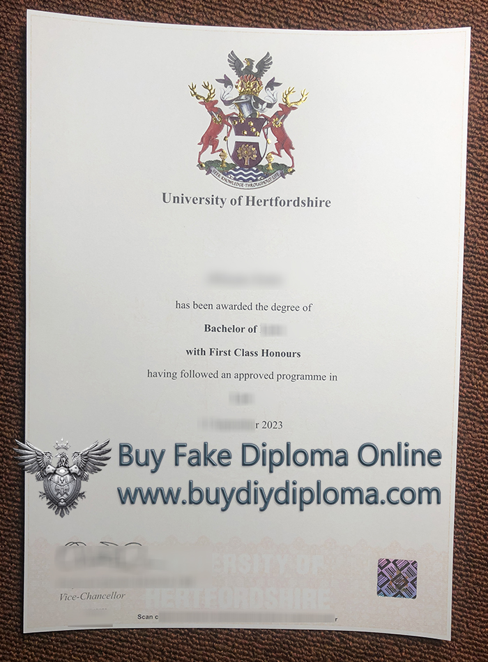 University of Hertfordshire Qualification 2023