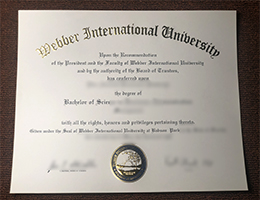 Webber International University Credentials Credentials