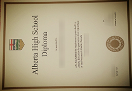 Alberta high School Credentials sample