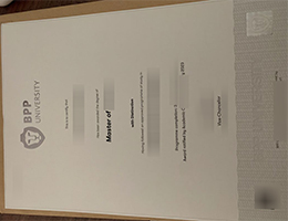 BPP University Qualification sample