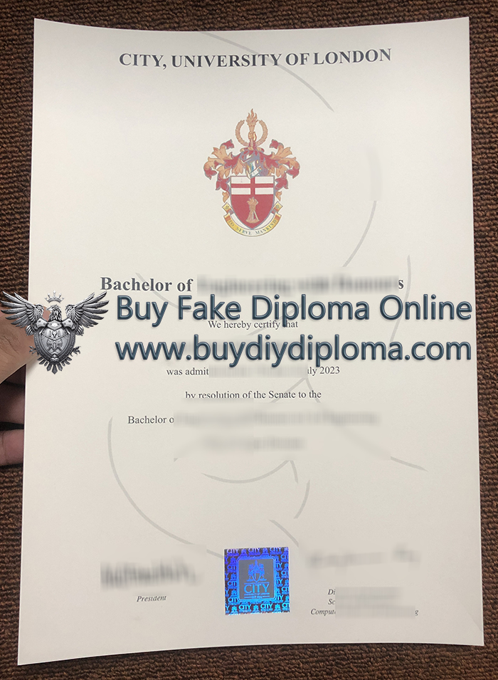 City, University of London Qualification