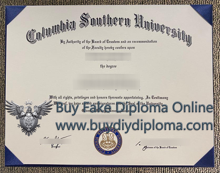 Columbia Southern University Credentials