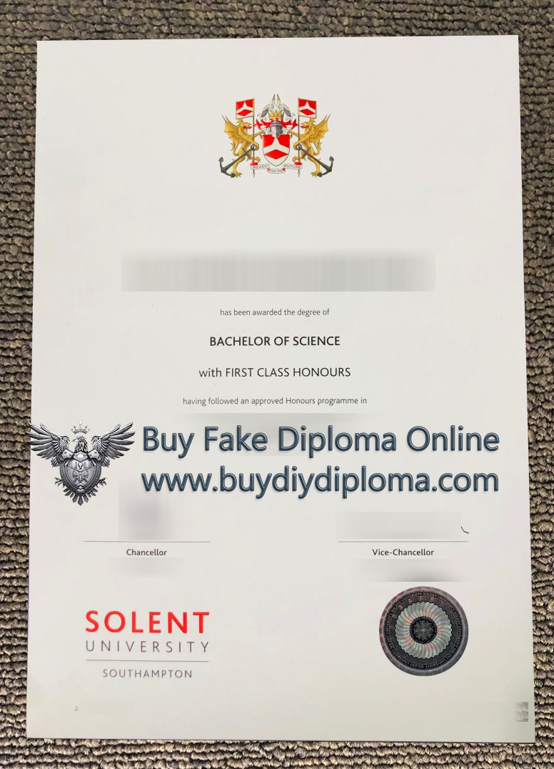 Solent University Qualification