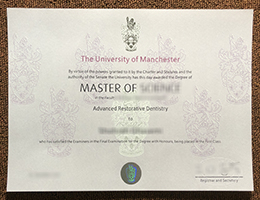University Of Manchester Qualification Credentials