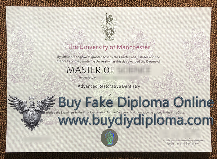 University Of Manchester Qualification