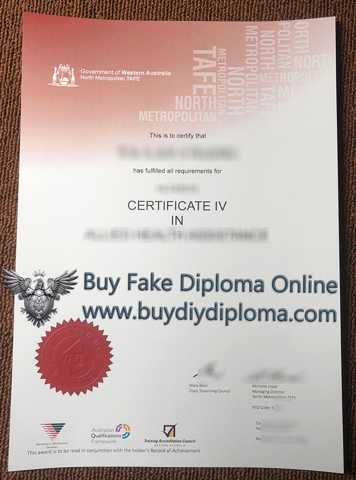 North Metropolitan TAFE Credentials