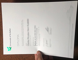 University of St. Gallen Credentials Credentials