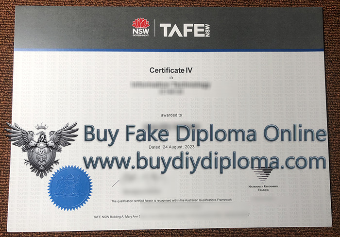 TAFE NSW Credentials