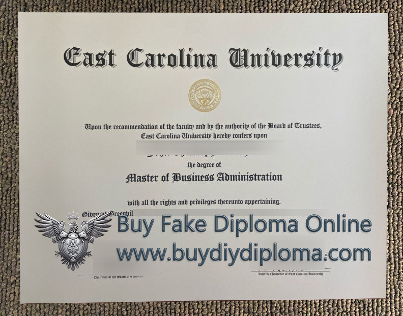 East Carolina University Credentials