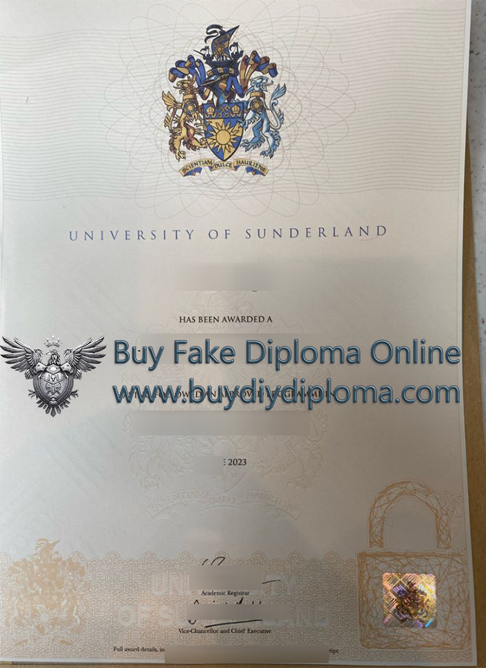University of Sunderland Qualification 2023